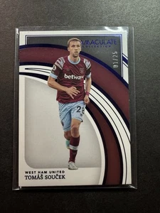 Immaculate Premier League 2022-23/25 Tomas Soucek #195 Sapphire West Ham - Imagen 1 de 2