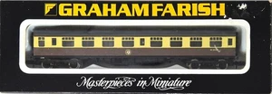 Graham Farish 0684 Mk 1 63ft SK Second Corridor Coach W24167 in BR (WR) Livery - Picture 1 of 3