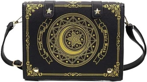 Süße Gothic Buch Handtasche Umhängetasche für Damen Schwarz Kawaii Neu Lolita Rucksack - Bild 1 von 6