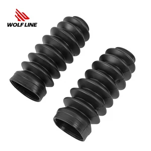 Rubber Fork Boot Tube Shock Absorber Slider Cowl For Honda CMX 500 300 2017-2023 - Picture 1 of 12