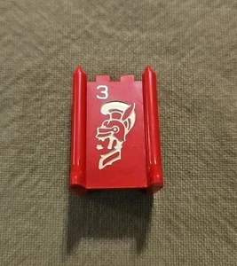 Vintage Stratego Brettspiel EINZELNES ERSATZSTÜCK Kunststoff OBERST  - Bild 1 von 2