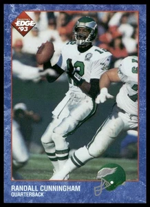 1993 Collector's Edge #3 Randall Cunningham Prototypes Philadelphia Eagles NM+ - Picture 1 of 2