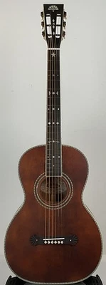 Гитара акустическая викторианская Washburn R310K - антикварная коричневая матовая - трещины - Изображение 1 из 4