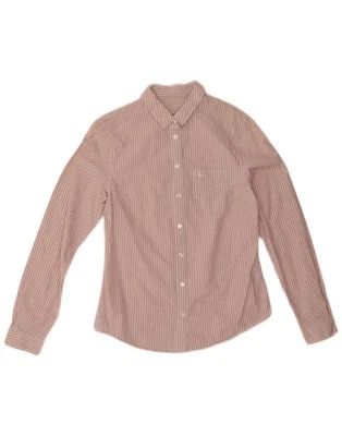 JACK WILLS Womens Classic Fit Shirt UK 6 XS Purple Striped Cotton DI37 - Image 1 of 3