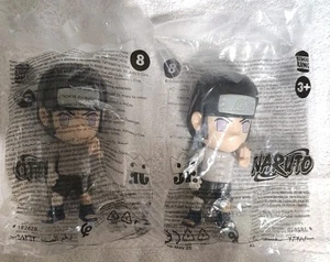 Zwei neue ungeöffnete Burger King Jr. Toy King Naruto Neji #8 Kinder Mahlzeit Marke - Bild 1 von 2