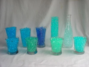 Cuentas de gel de agua - decoraciones de fiesta y pieza central - rellenos de jarrón hechos en EE. UU. - Imagen 1 de 80