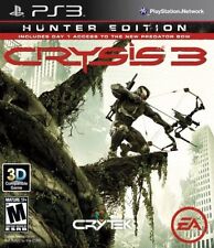 Crysis 3 Hunter Edition Sony PlayStation 3 PS3 Shooter Video Game NEW SEALED