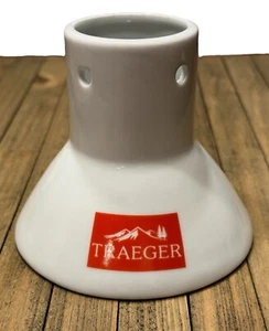 Traeger Grill Porcelain Chicken Roaster Throne BBQ BAC357 New Without Box - Picture 1 of 6