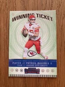 Patrick Mahomes II Winning Ticket 2020 Panini Contenders #WT1 CHIEFS NFL - Bild 1 von 3