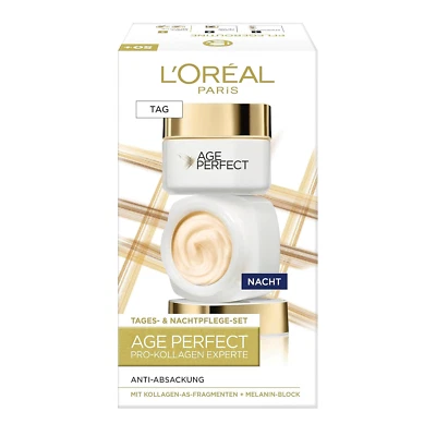 L'Oréal Paris Anti-Aging Tages- und Nachtpflege-Set  Age Perfect Pro, 2 x 50 ml - Bild 1 von 4