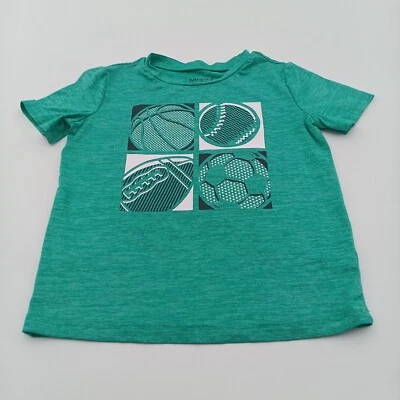 Camisa Jumping Beans Niños 5T Verde Multideporte Camiseta Foto 1 de 4