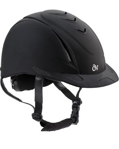 Ovation Deluxe Schuler Reithelm, schwarz XS/S, 6" - 6 1/2" EXTRA SMALL/SMALL - Bild 1 von 2