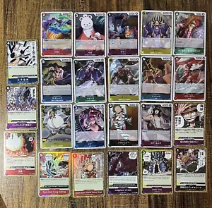 Japanese One Piece TCG OP05 OP03 ST10 23 Card Rare Lot Awakening Of The New Era - Picture 1 of 2