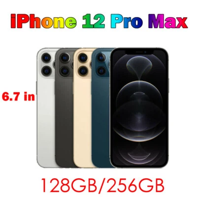 Apple iPhone 12 Pro Max iOS 6,7 Zoll 128GB/256GB 5G Handys Ohne Simlock Vodafone - Bild 1 von 4