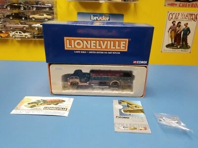 CORGI LIONELVILLE DIAMOND T620 DROPSIDE PENNSYLVANIA RAILROAD LIMITED EDITION  - Image 1 of 4