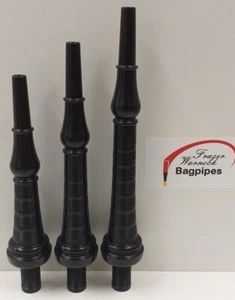 Frazer Warnock Standard Plastic Blowpipe SHORT (with built in valve) Bagpipe - Picture 1 of 8