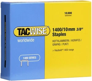 Tacwise 1400/10mm 3/8'' Staples Pack of 10,000 (0379) - Picture 1 of 1