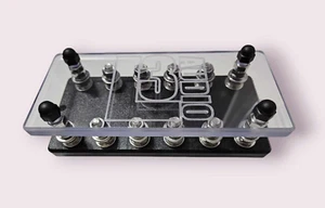 6 Spot ANL Fuse Holder - Heavy Duty HDPE Car Fuse Block L3 Audio - USA MADE - - Picture 1 of 3
