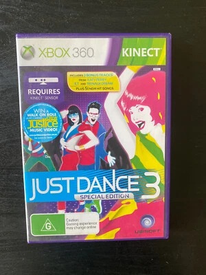 Just Dance 3 - Microsoft Xbox 360 Kinect + Manual - Image 1 of 3