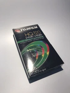Fujifilm Fuji HQ120 VHS 6 Stunden Videoband leer NEU versiegelt hohe Qualität - Bild 1 von 1