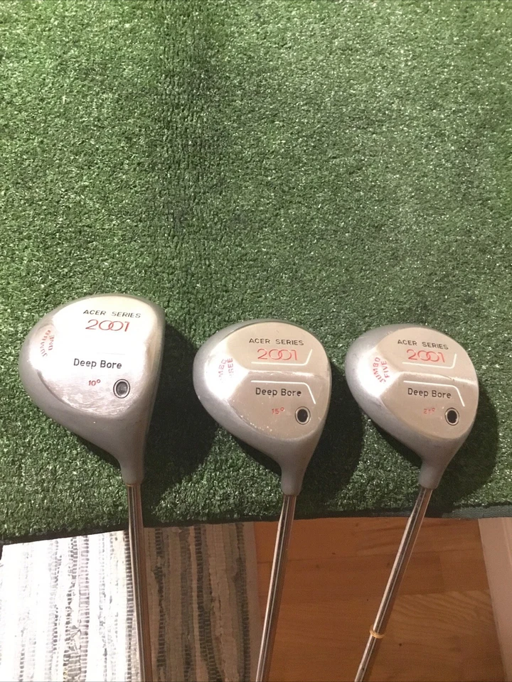 Acer Series 2001 Deep Bore Jumbo Words Set (Driver, 3W, 5W) Stiff TT Lite Steel - Image 1 of 4