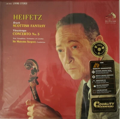 ANALOGUE PRODUCTIONS AP-2603 BRUCH SCOTTISH FANTASY HEIFETZ SARGENT 180g - Bild 1 von 4
