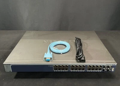 NETGEAR XS728T 24Port 10G 4x SFP+Gigabit Ethernet Smart Switch Same Day Shipping - Image 1 of 4
