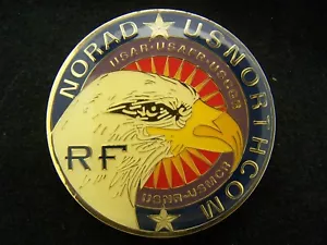 Moneda de desafío rara NORAD USNORTHCOM RF - Imagen 1 de 2