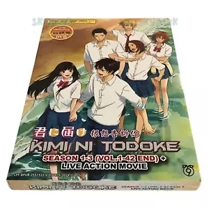 Anime DVD Kimi ni Todoke : From Me to You Season 1-3 + Live Movie English Dubbed - Foto 1 di 10