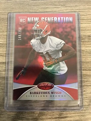 BARKEVIOUS MINGO 2013 PANINI NEW GENERATION RED ROOKIE CARD #208, 148/250 - Image 1 of 2