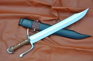 handamde 24 Zoll lange Klinge Gustav Messer - Handschmiede historisches Custom Schwert - Bild 1 von 6