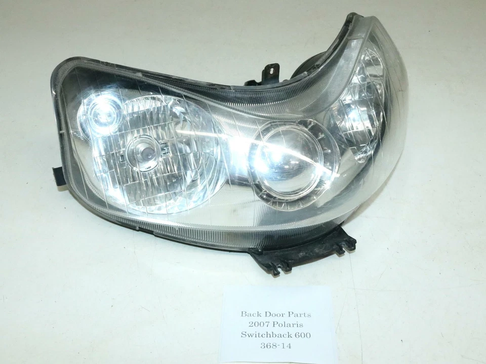 Polaris Switchback 600 Ho Cfi 2007 144" luz delantera lámpara faro Foto 1 de 4