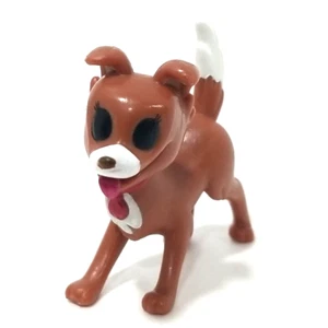 My Little Pony Pets Winona Border Collie cane minifigure giocattolo marrone MLP 2" PVC  - Foto 1 di 6