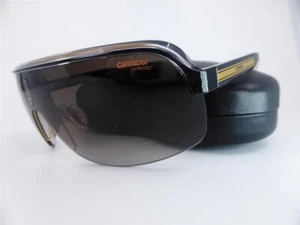 Carrera TOPCAR Sunglasses 1/N 2M2 HA Black Gold - Brown Gradient Lens w Hardcase - Picture 1 of 5