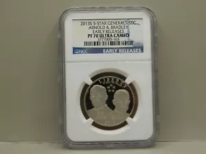 2023-S 5 STAR GENERAL PROOF COMMEMORATIVE HALF DOLLAR NGC PF70 ULTRA CAMEO - Picture 1 of 4