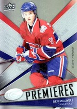 2008-09 UD Ice #124 Ben Maxwell