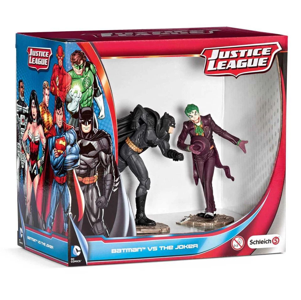 Figuras Schleich Liga de la Justicia Batman vs el Joker + GARANTÍA✓ AUTÉNTICO✓ Foto 1 de 1