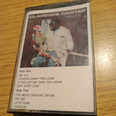 Clarence Carter: Dr. C.C. (1986 Ichiban Records) Cassette Tape Tested works  - Image 1 of 4