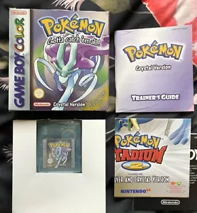 Pokémon Kristall, Originalverpackt, Gameboy Color - Bild 1 von 13