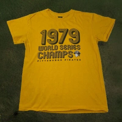 Pittsburgh Pirates T Shirt Small 1979 World Series Champions Retro Logo S - Image 1 of 4