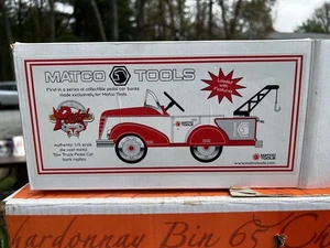 Rare Matco Tool Diecast 1940 Gendron Tow Truck Pedal Car Bank Replica 1/6 Scale - Picture 1 of 2