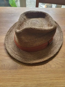 Stetson Raffia Hut Strohhut Sommerhut M - Bild 1 von 3