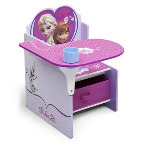 Disney Frozen Children Chair Desk With Storage Bin new - Picture 1 of 5