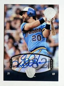 Autógrafos UD Legends Timeless Teams 2004 #221 Gorman Thomas 82 - Imagen 1 de 2