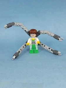 LEGO Super Heroes Minifigure Doc Ock White Lab Coat sh0110 5f - Picture 1 of 4