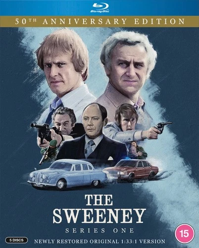 The Sweeney: Series One Blu-ray (2025) John Thaw cert 15 5 discs ***NEW*** - Image 1 of 1