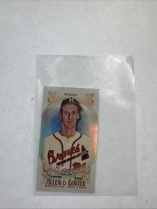 Topps Allen & Ginter 2021 cromado - Warren Spahn #59 Mini - Imagen 1 de 2
