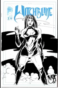 Witchblade Faksimile #1 Bild Comic 2025 Skizze Cover Var mit Original Castr Art - Bild 1 von 6