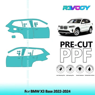 PreCut Paint Protection PPF Kit For BMW X3 Base 2022-2024 - Image 1 of 4
