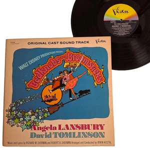 Walt Disney - Bedknobs and Broomsticks LP 1971 EX/EX Angela Lansbury orig Cast - Foto 1 di 5